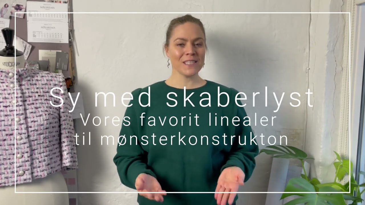 Vores favorit linealer til mønsterkonstruktion