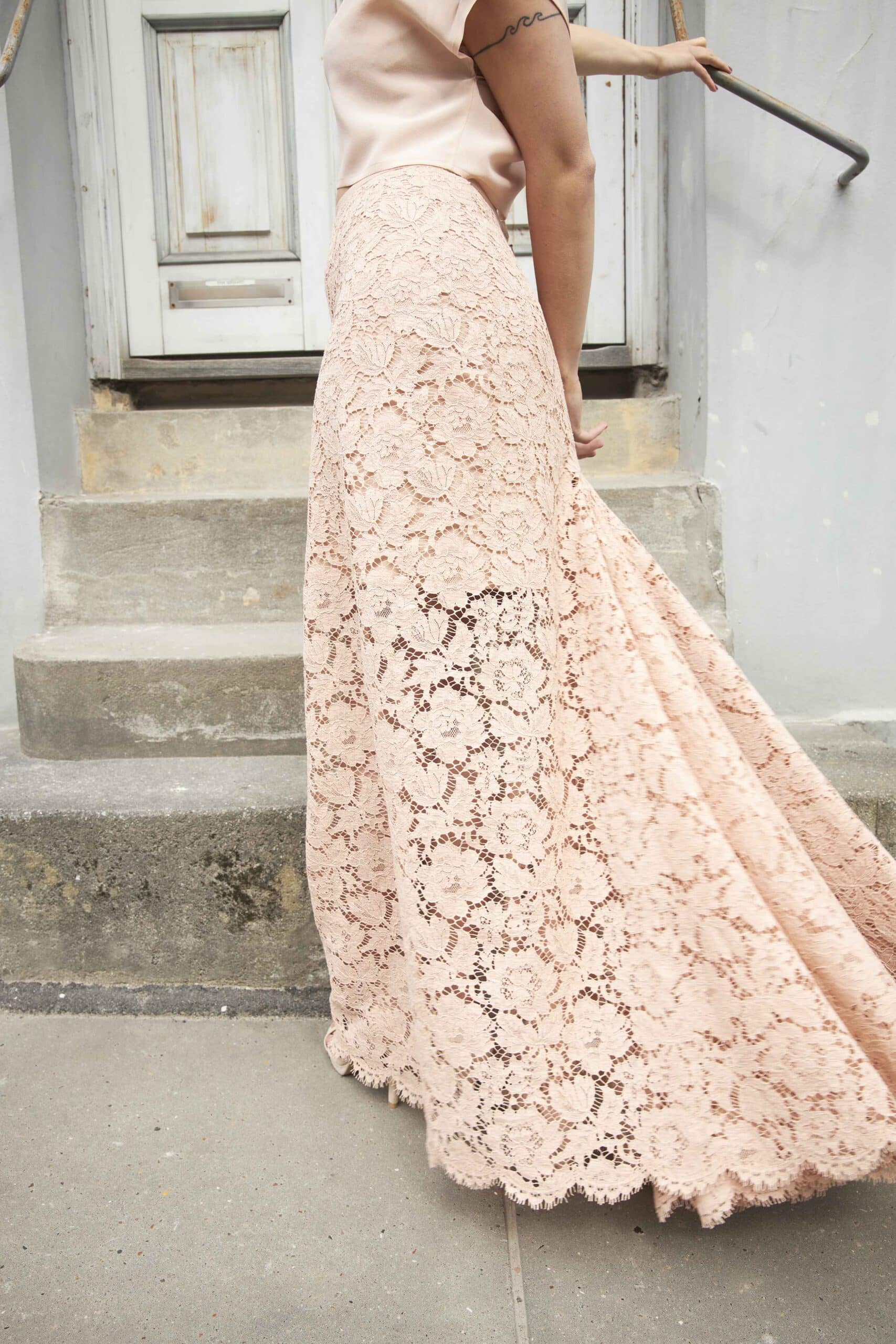 Model i nederdel fra Synoter