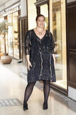 kjolestof - chiffon kjole