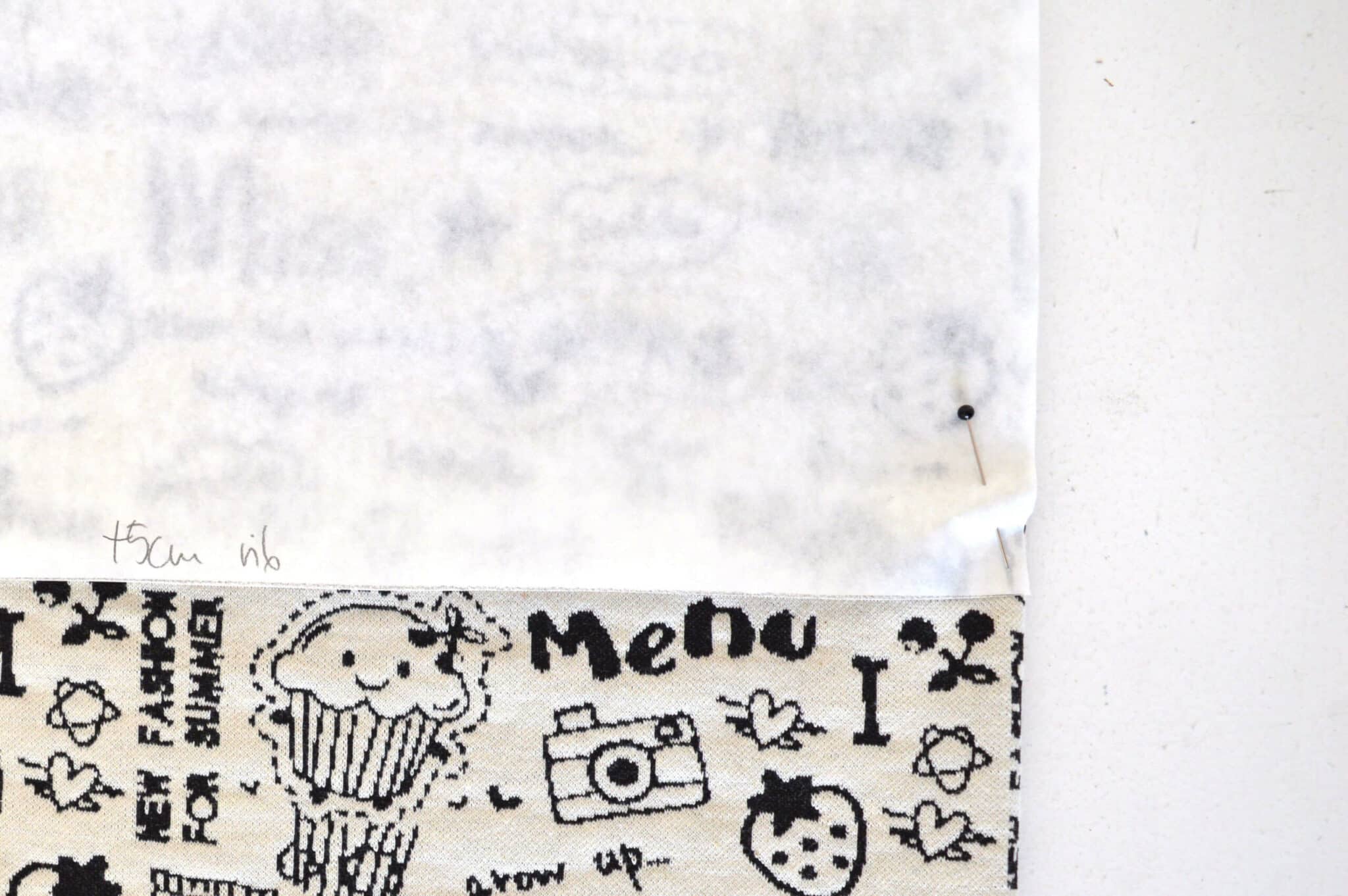 Mønsterdel til fold