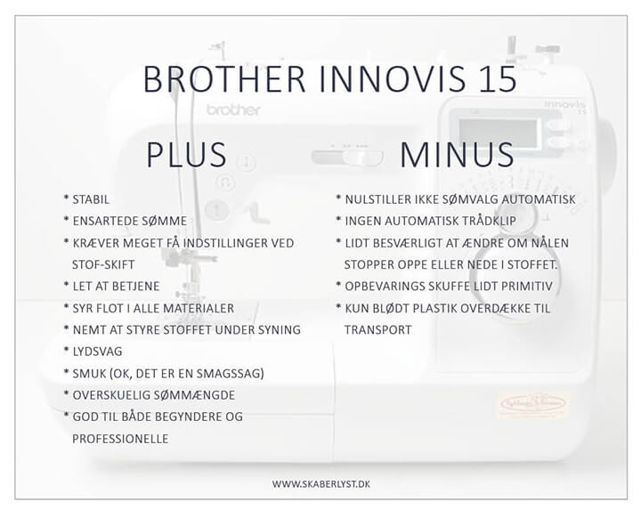 symaskine Brother Innovis 15