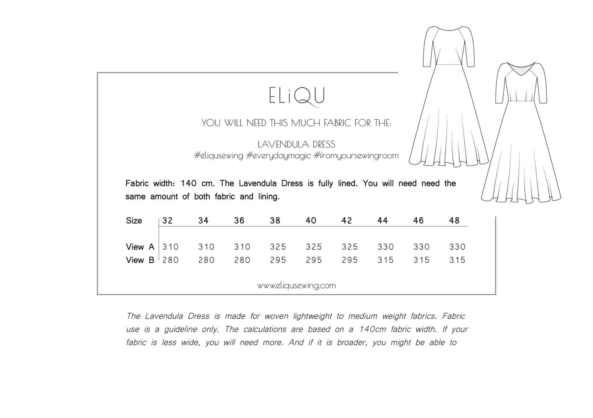 #02 Lavendula Dress PDF Download