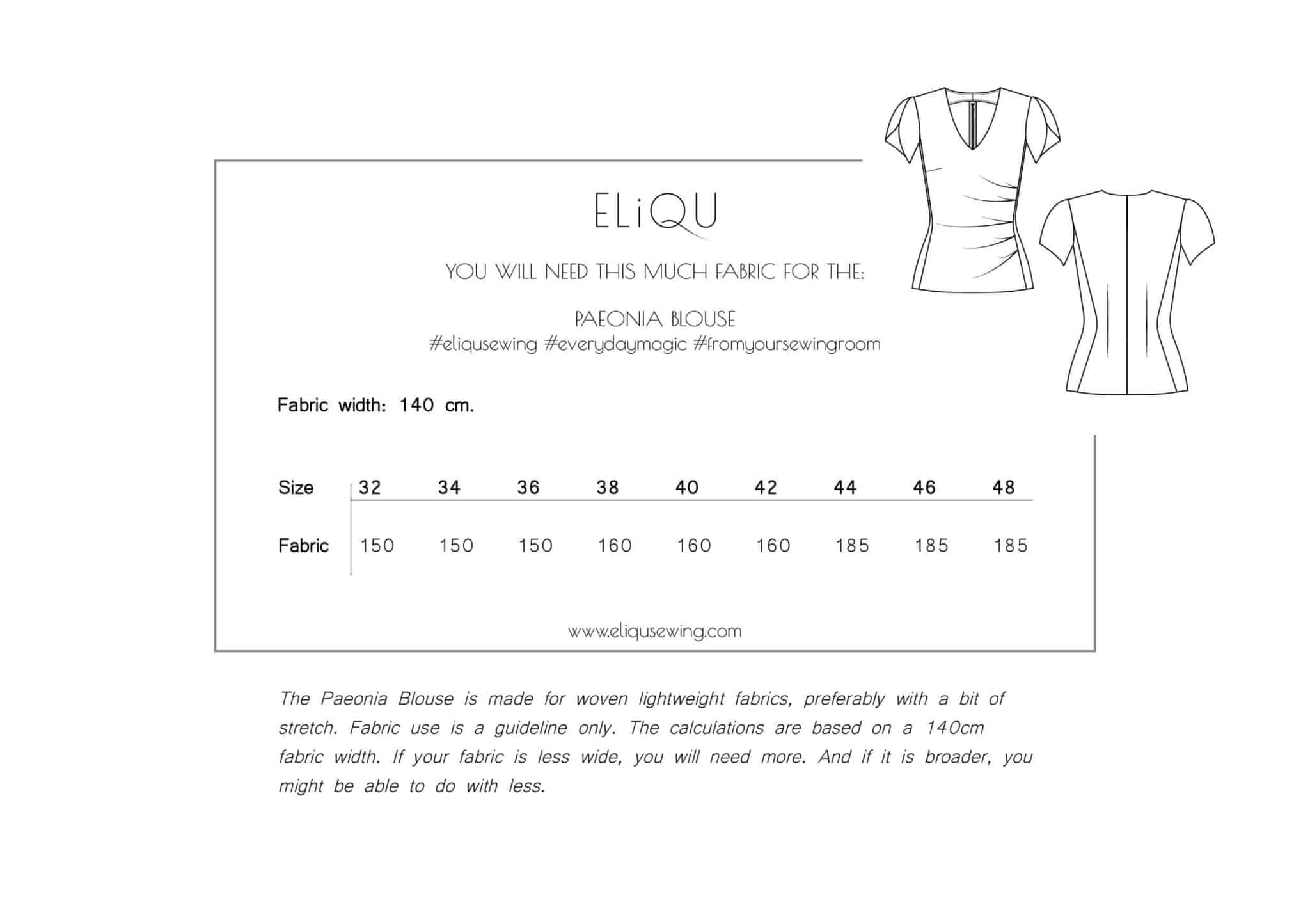 #01 Paeonia Blouse