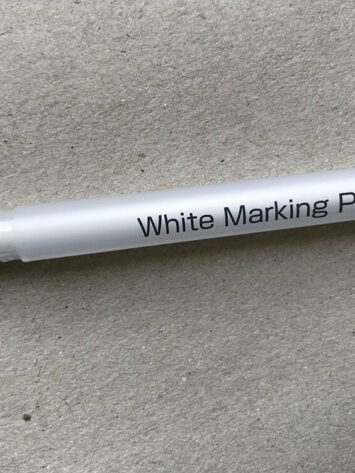 Markerings Pen Hvid
