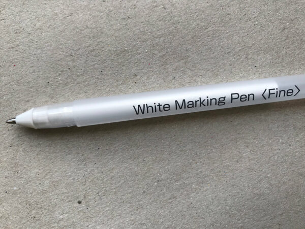 Markerings Pen Hvid