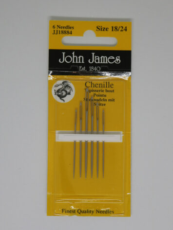 JJ Sewing Needles Chenille Size 18.24