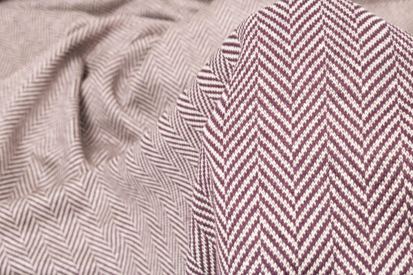 Herringbone Knit Purple 2