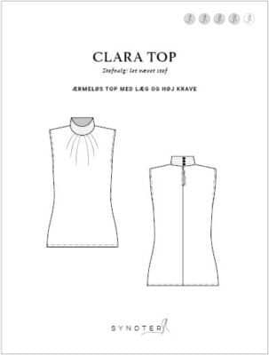 Clara top forside
