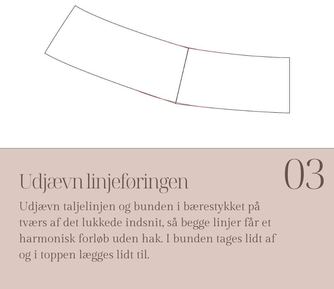 Udjævn linieføringen