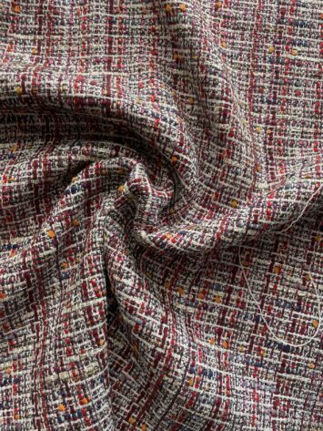 Bouclé røde nuancer