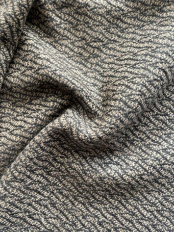 Jacquardvævet uld/mohair